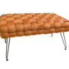 Ottoman long 76x38x43 bruciato