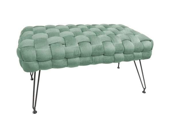 Ottoman long 76x38x43 salvia
