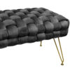 Ottoman long 76x38x43 nero