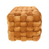 Ottoman pouf 40x40x40 bruciato