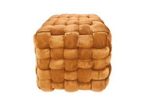 Ottoman pouf 40x40x40 bruciato