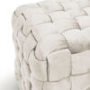Ottoman pouf 40x40x40 naturale