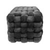 Ottoman pouf 40x40x40 nero