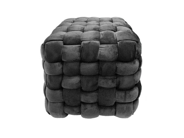 Ottoman pouf 40x40x40 nero