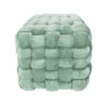 Ottoman pouf 40x40x40 salvia