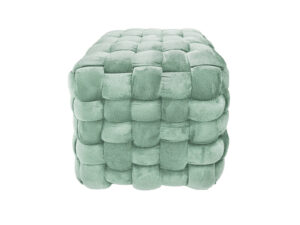 Ottoman pouf 40x40x40 salvia
