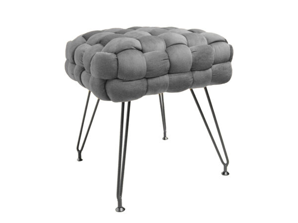 Ottoman small 38x38x41 antracite