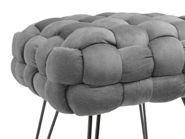 Ottoman small 38x38x41 antracite