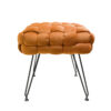 Ottoman small 38x38x41 bruciato