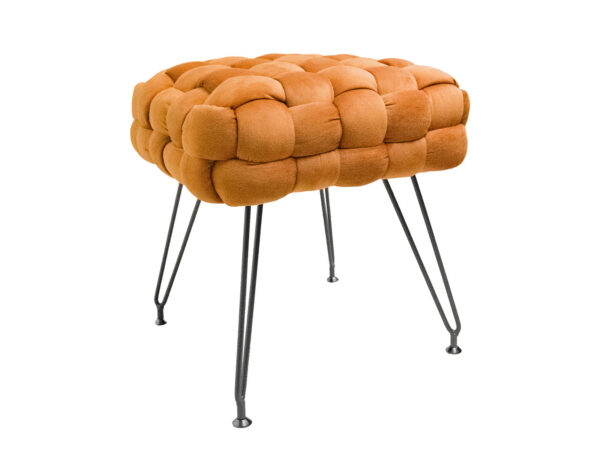 Ottoman small 38x38x41 bruciato