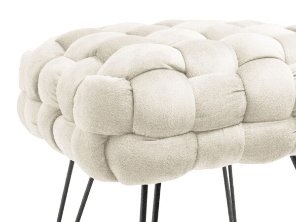 Ottoman small 38x38x41 naturale