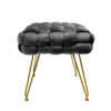 Ottoman small 38x38x41 nero