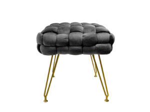 Ottoman small 38x38x41 nero