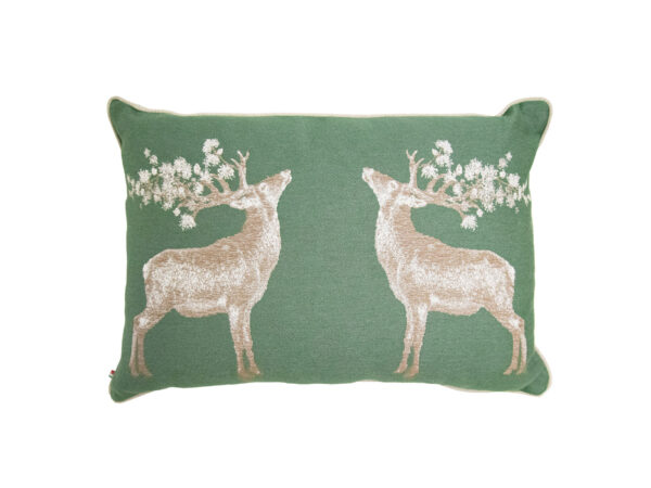 Cuscino bombato galdeer 40x60 verde