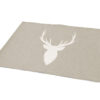 Tappeto testa cervo