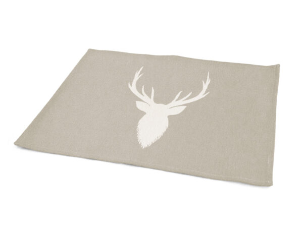 Tappeto testa cervo