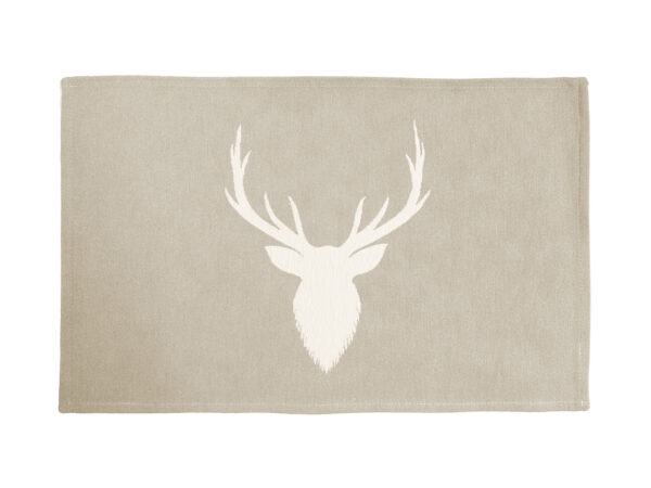 Tappeto testa cervo