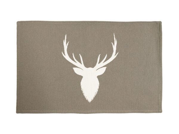 Tappeto testa cervo