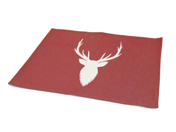 Tappeto testa cervo