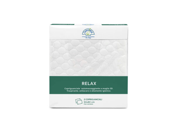 Coppia fed.copriguanciali relax 50x80