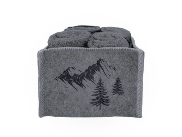 Set feltro 4 lavette 30x30