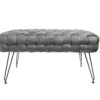 Ottoman long 76x38x43 antracite