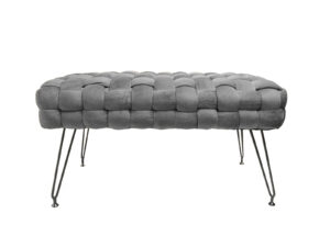 Ottoman long 76x38x43 antracite