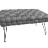 Ottoman long 76x38x43 antracite
