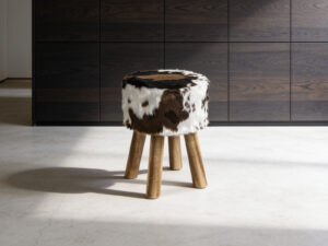 Linea cow sgabello d.30 x h.40 cow