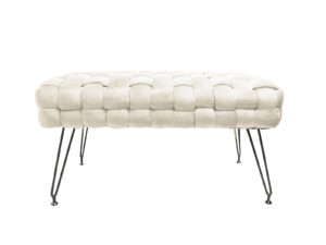 Ottoman long 76x38x43 naturale