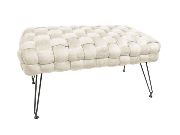 Ottoman long 76x38x43 naturale