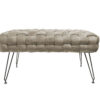 Ottoman long 76x38x43 tortora