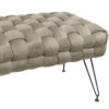Ottoman long 76x38x43 tortora