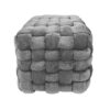 Ottoman pouf 40x40x40 antracite