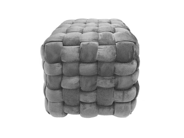 Ottoman pouf 40x40x40 antracite
