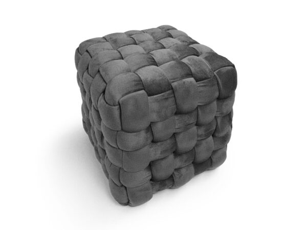 Ottoman pouf 40x40x40 antracite