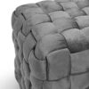 Ottoman pouf 40x40x40 antracite
