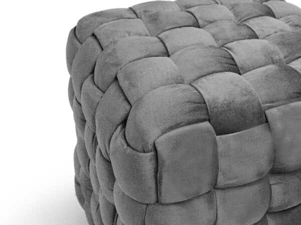 Ottoman pouf 40x40x40 antracite
