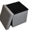 Cube plain color 38x38x38 grigio platino