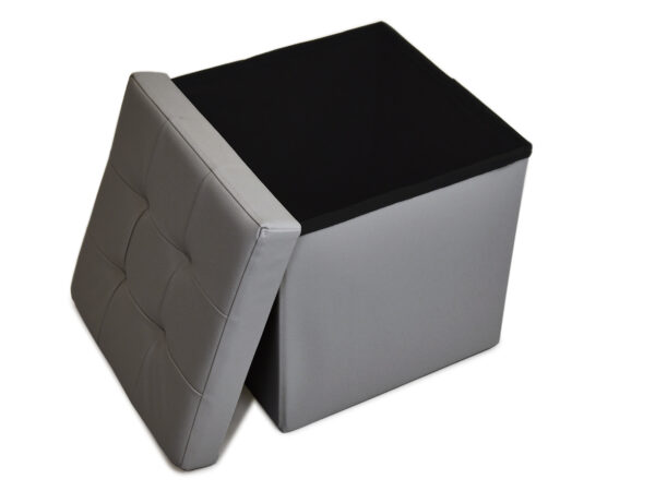Cube plain color 38x38x38 grigio platino