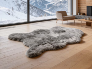 fur-melange-sagomato-grigio-01 Tappeto sagomato fur melange 60x90 cm v.grigio