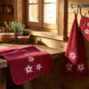 Serie ricamata - dis. edelweiss