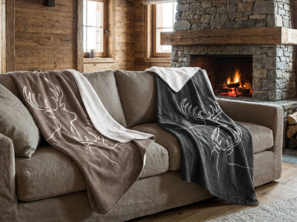 Coperta softcotton dis. stilosi