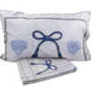 Parure infinity treccia
